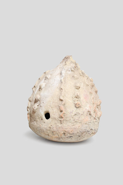 マリ共和国　蛇のデザインのある壺　o_124