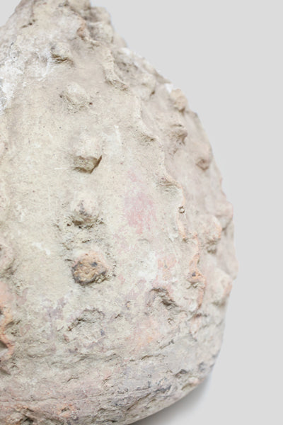 マリ共和国　蛇のデザインのある壺　o_124