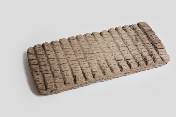 バウレ族　古いジグザグの洗濯板　o_149