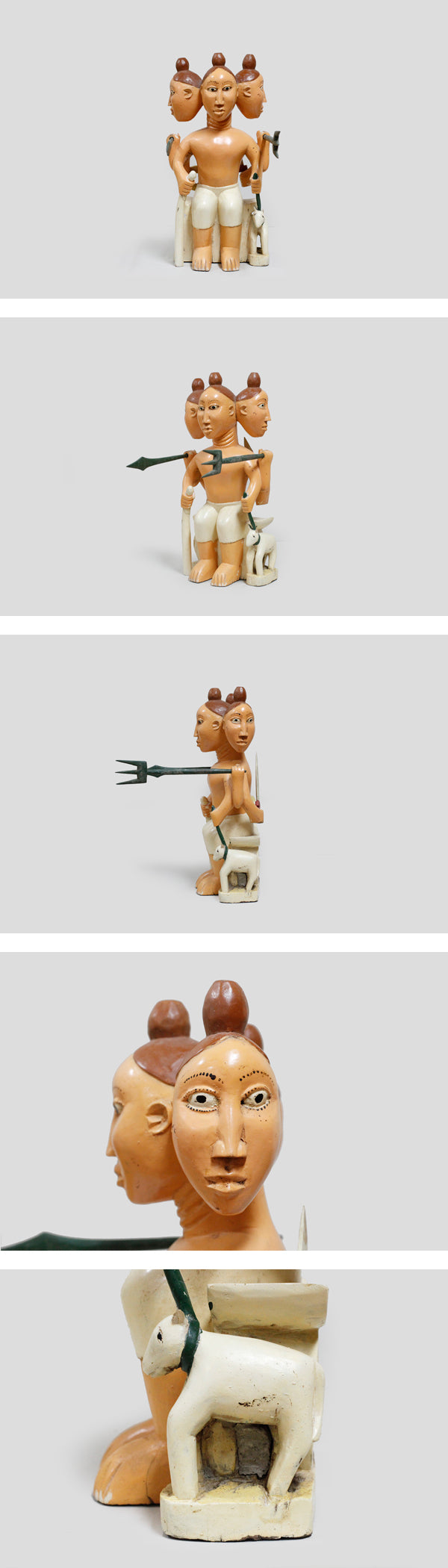 エウェ族　3頭のマミワタさま　o_184